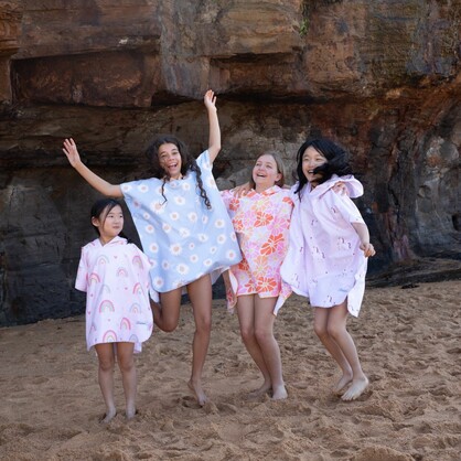 Sand Free Kids Hooded Towel - SunshineFlora