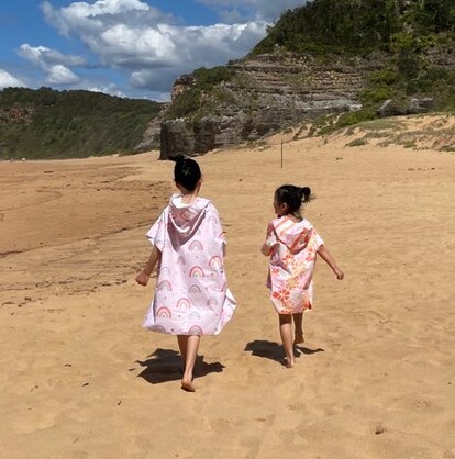 Sand Free Kids Hooded Towel - SunshineFlora
