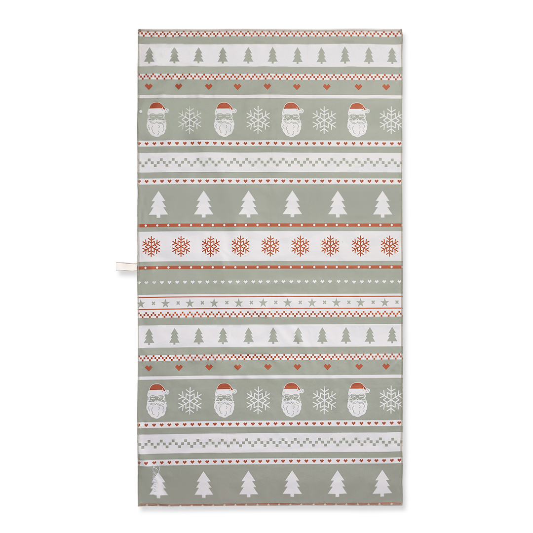 Sand Free Beach Towel - Merry Christmas