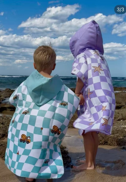 New Kids Sand Free Hooded Towel