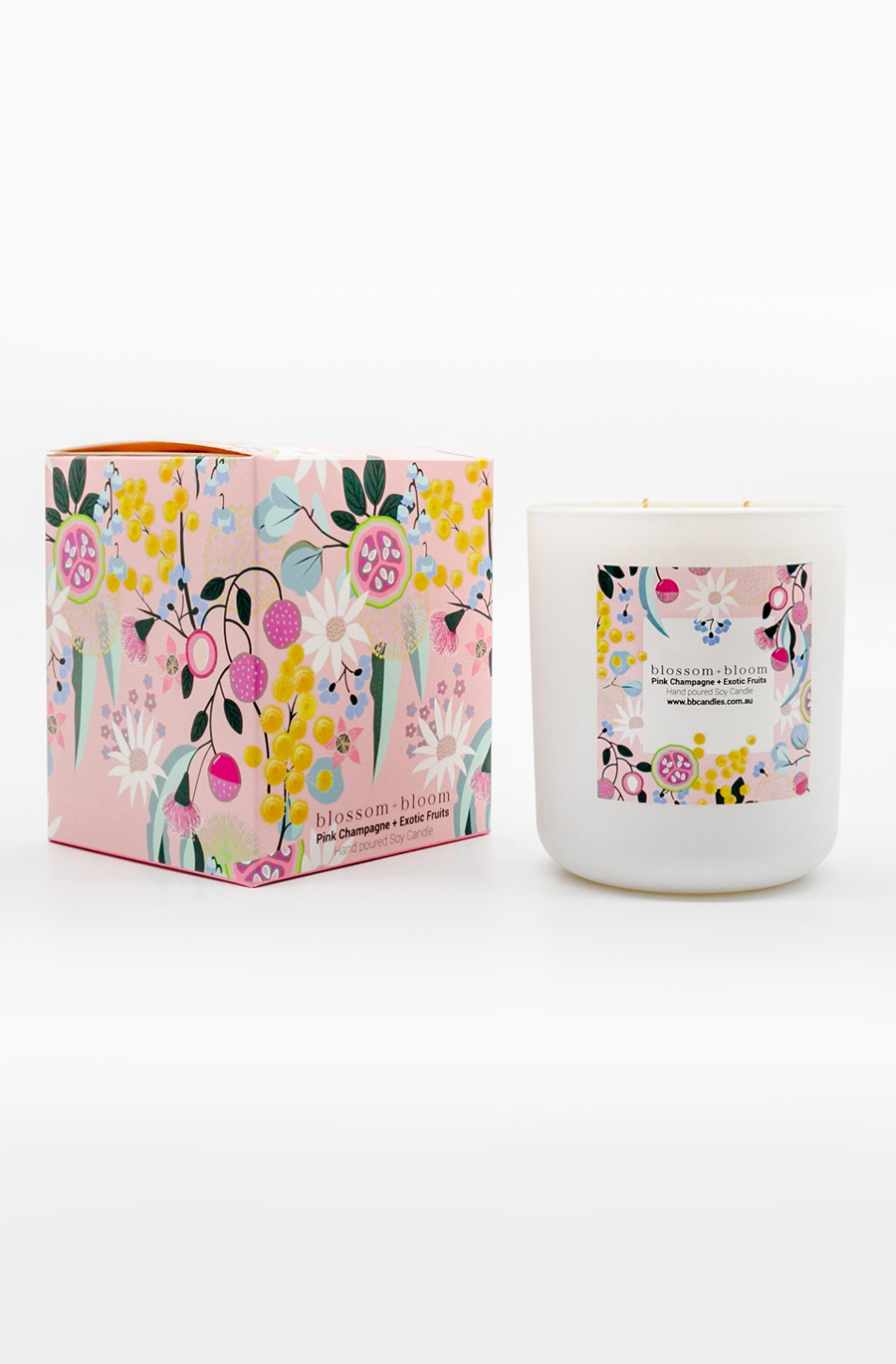 Pink Champagne + Exotic Fruits - Large 400 g