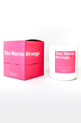 The Warm Orange - Large 400 g Candle