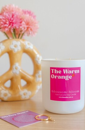 The Warm Orange - Large 400 g Candle