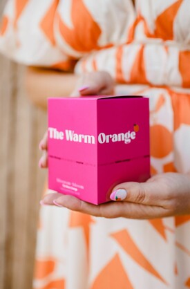 The Warm Orange - Large 400 g Candle