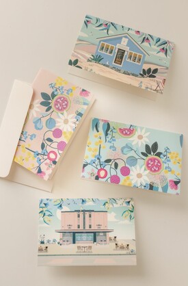 Pink Florals Card
