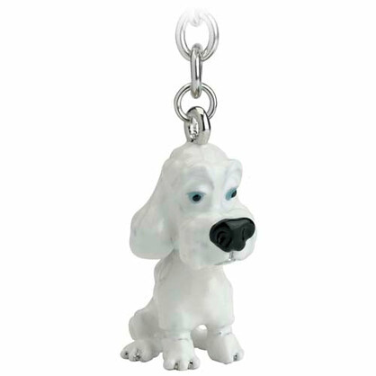 Poodle, Key Ring/Bag Charm