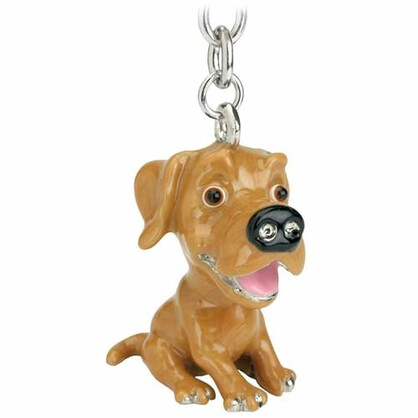Golden Labrador, Key Ring/Bag Charm