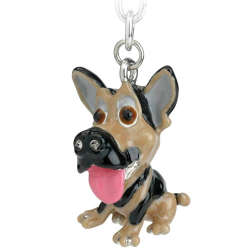 German Shepherd, Key Ring/Bag Charm