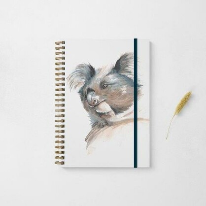 Koala Face Design Notebook