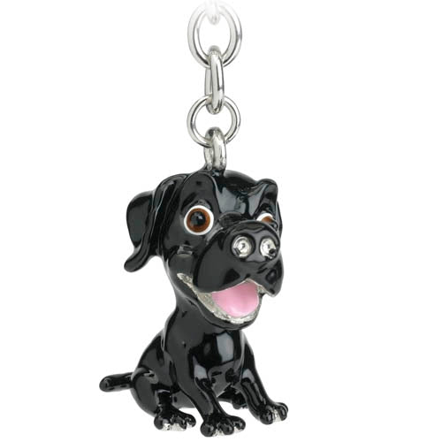 Black Labrador, Key Ring/Bag Charm