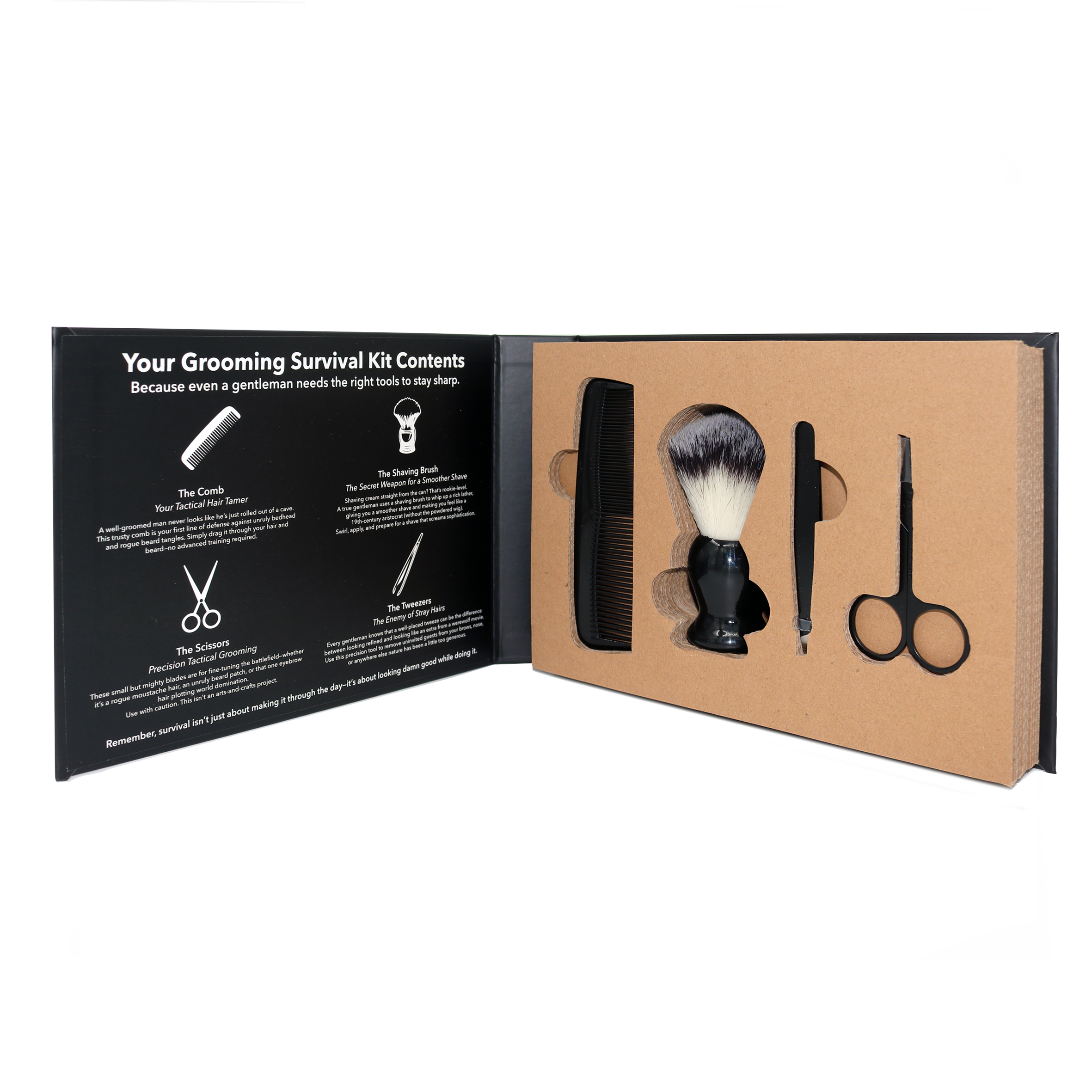 The Gentlemen's Grooming Survival Kit