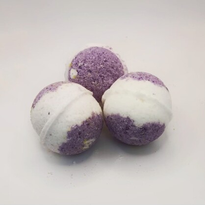 lavender bath bomb