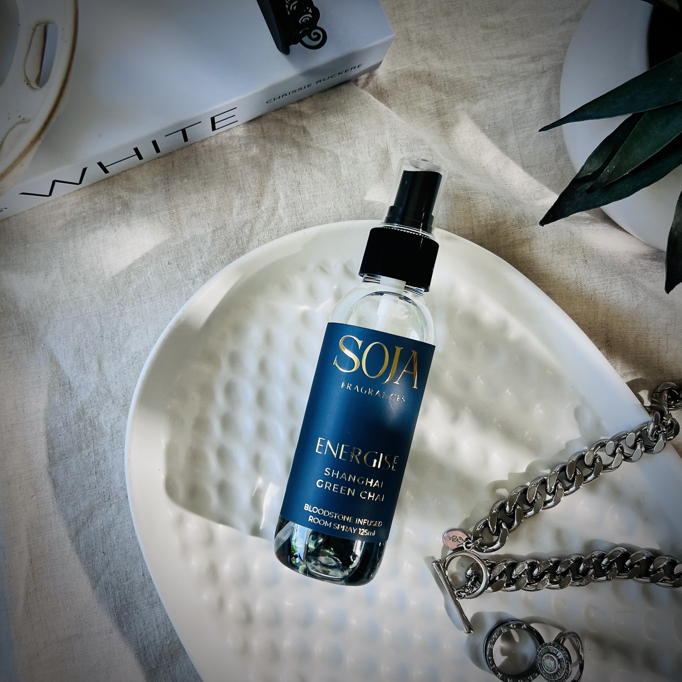 Energise - Shanghai Green Chai - Crystal Infused Room Spray