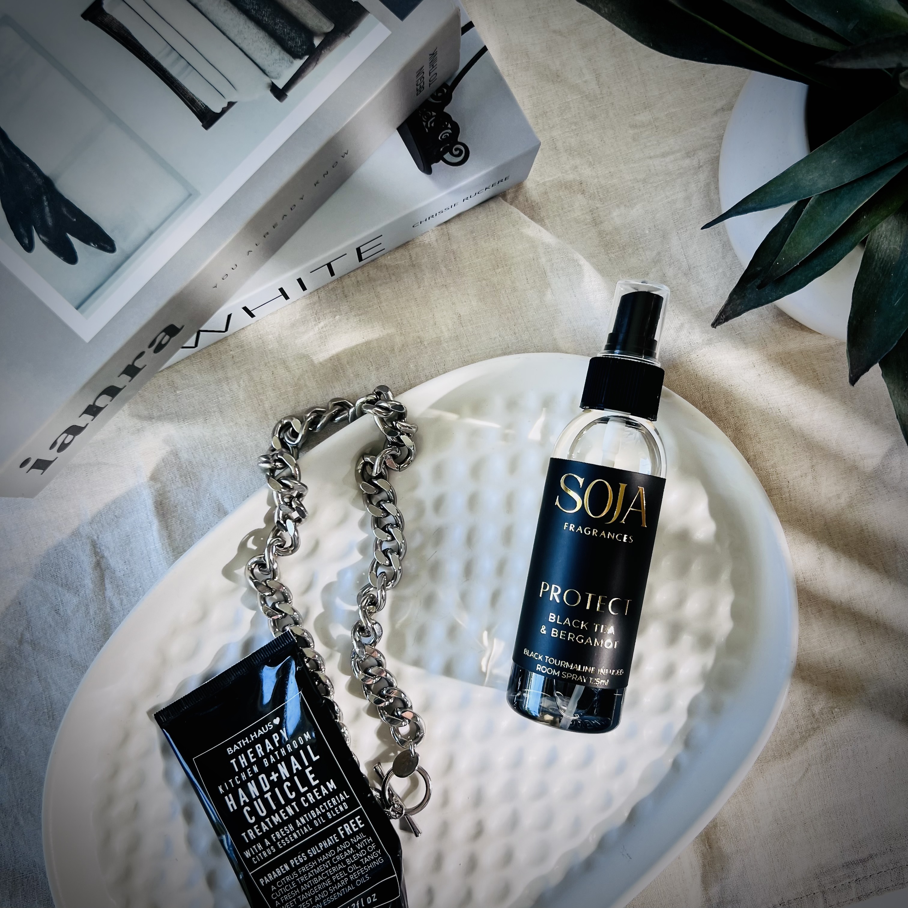 Protect - Black Tea & Bergamot - Crystal Infused Room Spray