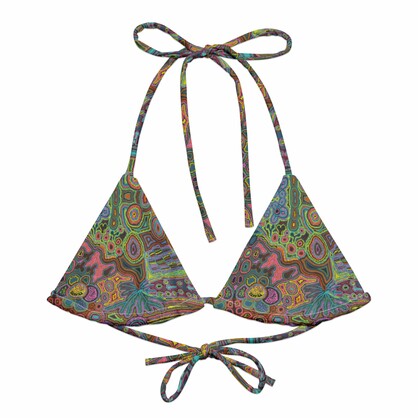 Ninu by Veronica Reid Convertible Triangle Bikini Top