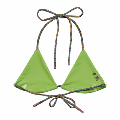 Ninu by Veronica Reid Convertible Triangle Bikini Top