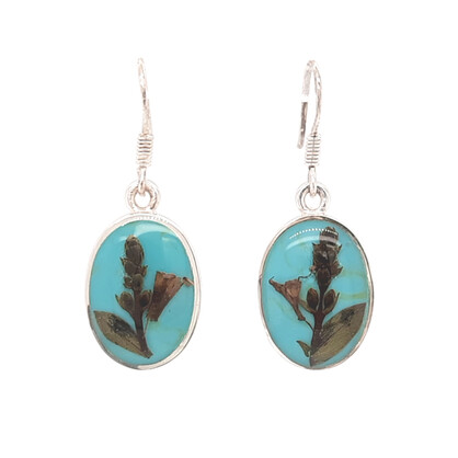 BOTANIGEM Antique Nostalgia Earrings Turquoise