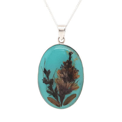 BOTANIGEM Antique Nostalgia Necklace Turquoise