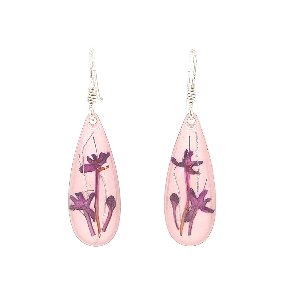 BOTANIGEM Assorted Earrings Red Valerian