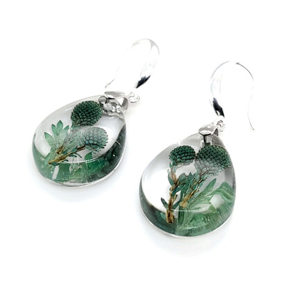BOTANIGEM Button Bush Earrings