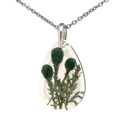 BOTANIGEM Button Bush Necklace