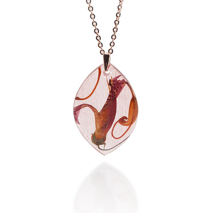 BOTANIGEM Red Centre Necklace