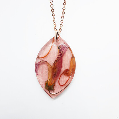 BOTANIGEM Red Centre Necklace