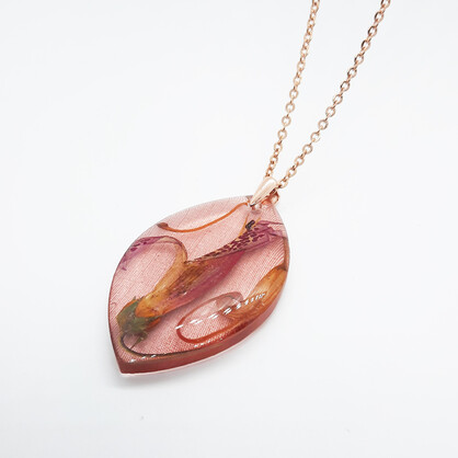 BOTANIGEM Red Centre Necklace