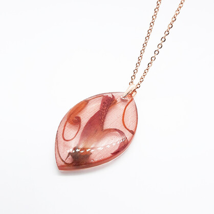 BOTANIGEM Red Centre Necklace