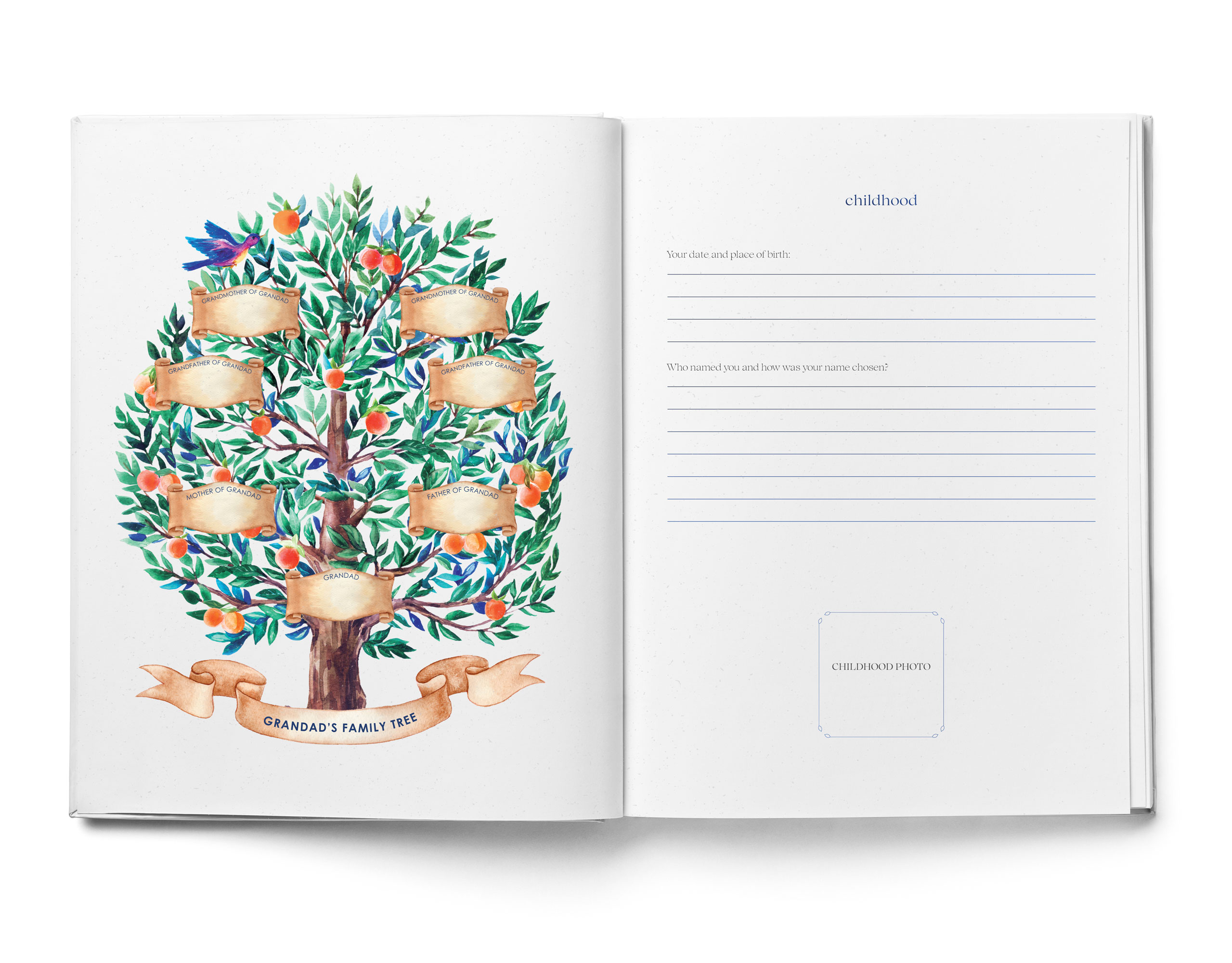 Guided Journal for Grandad