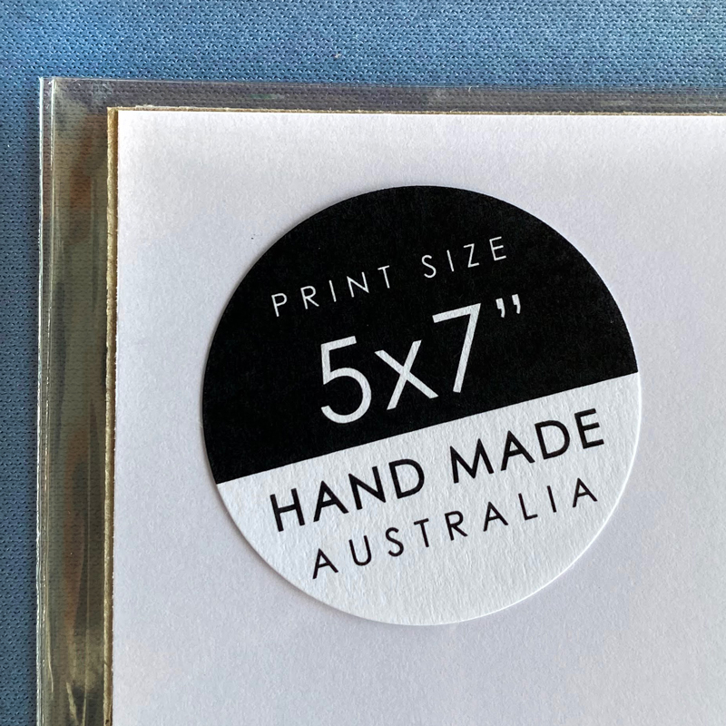 Christmas Tree Wall Art - Hand Foiled Print