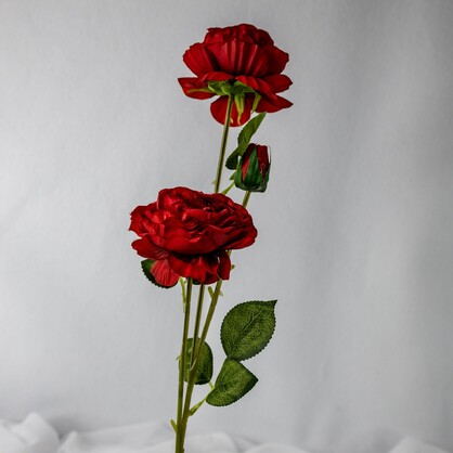 Burgundy Peony Mini Bloom - Realistic Artificial Flowers