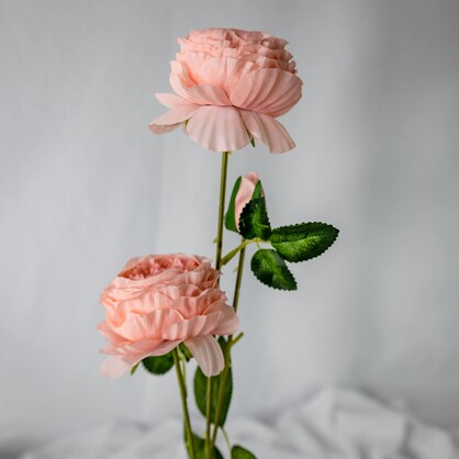 Pink Peony Mini Bloom - Realistic Artificial Flowers