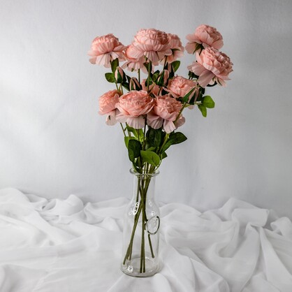 Pink Peony Mini Bloom - Realistic Artificial Flowers