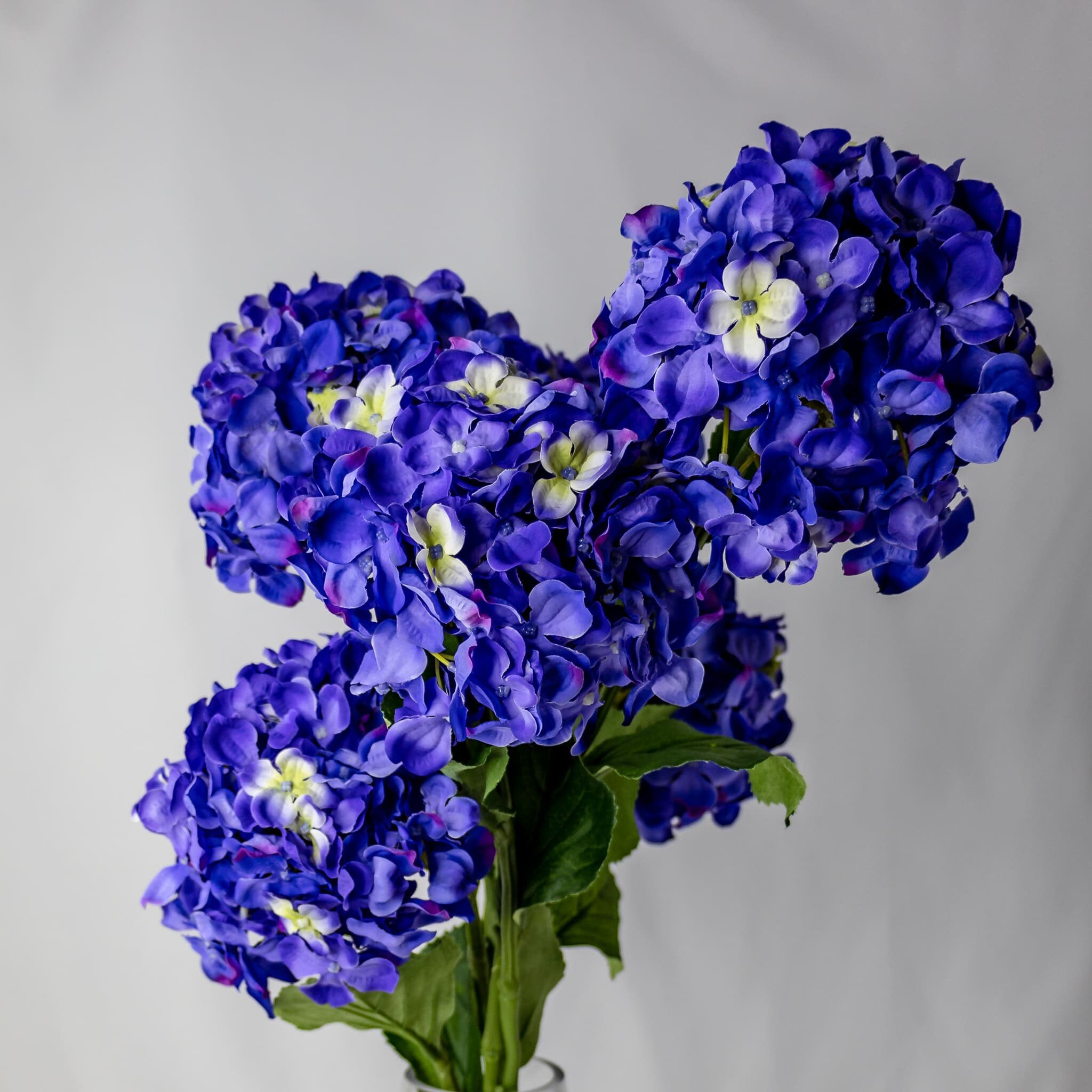 Purple Hydrangea Soft Touch - Realistic Artificial Flowers