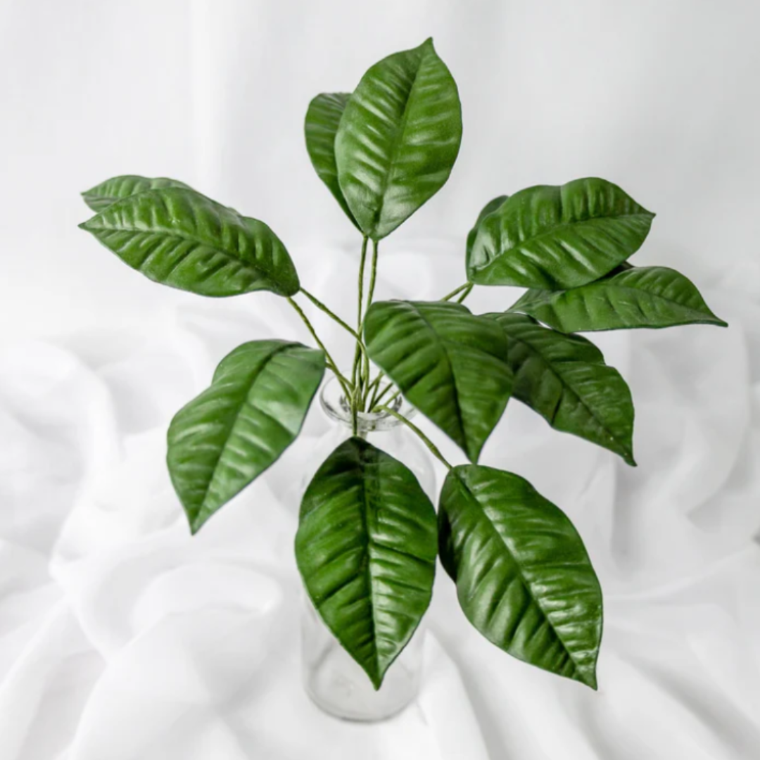Mini Gardenia Leaf (12 Pack) - Realistic Artificial Flowers and Greenery