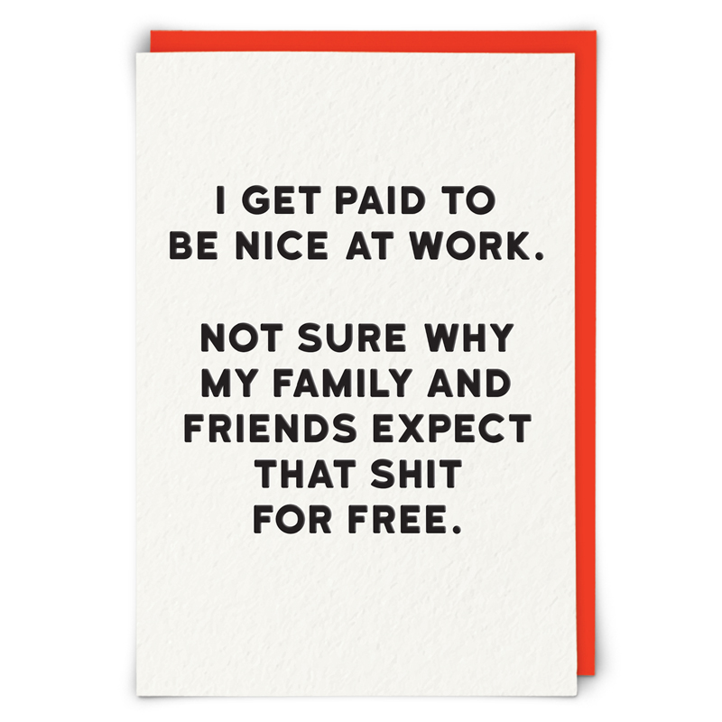 Nice Greetings Card