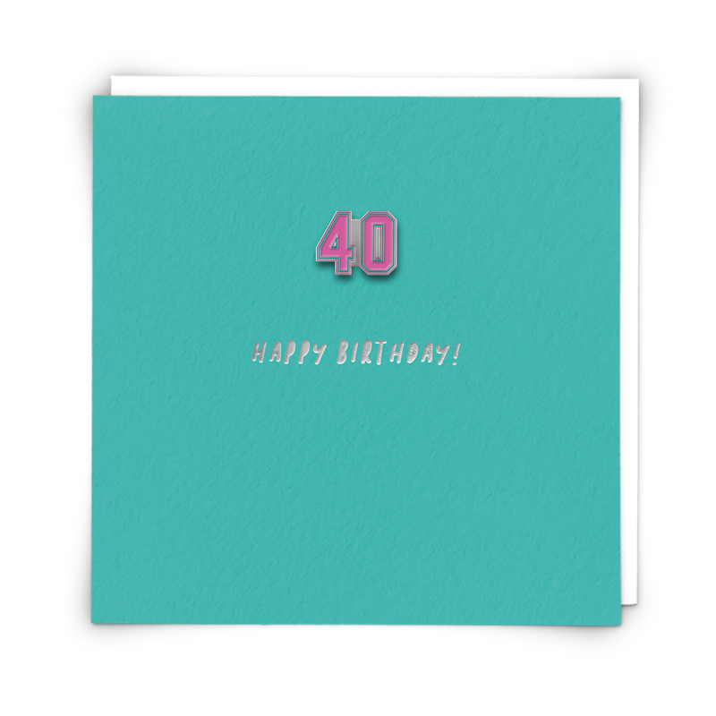 Wholesale Forty pin Greetings Card with Enamel Pin Badge - Redback ...