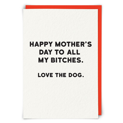 Love the Dog Greetings Card