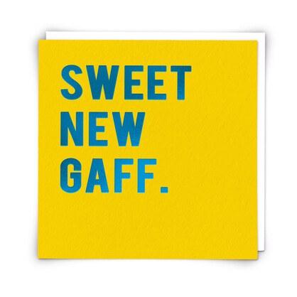 Sweet Gaff Greetings Card