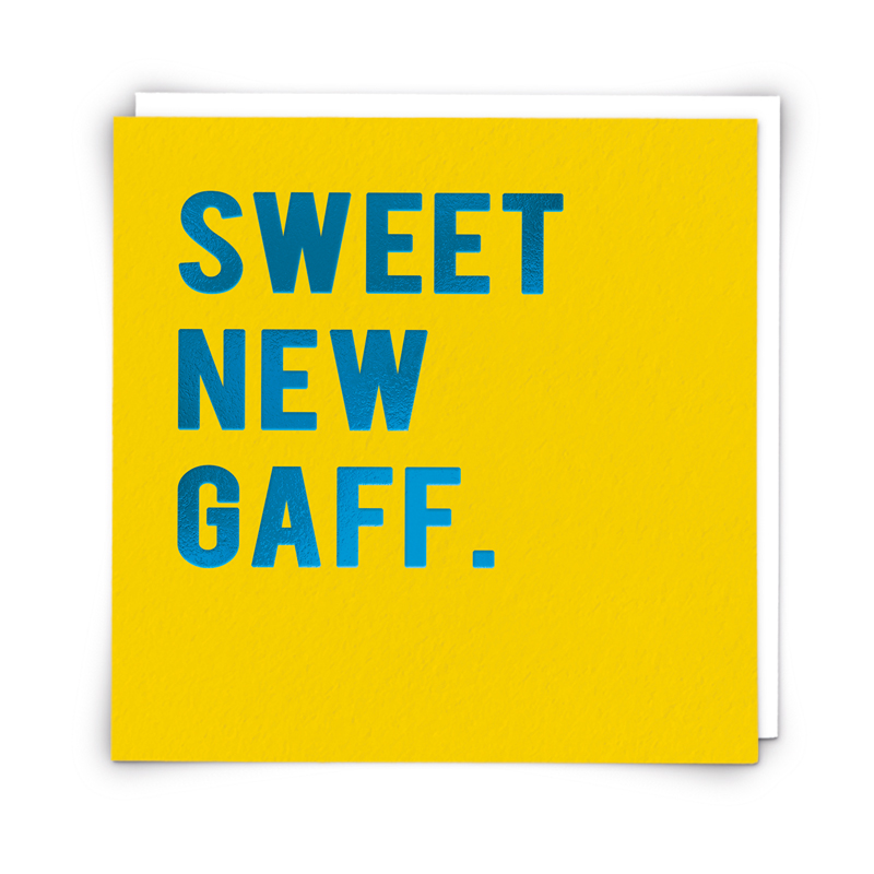 Sweet Gaff Greetings Card