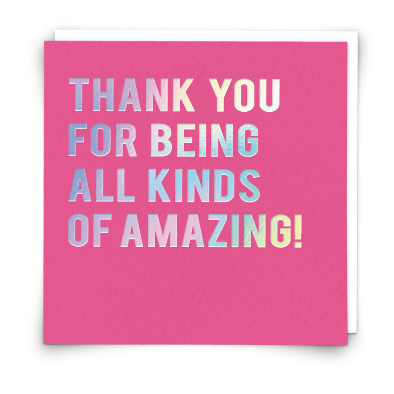 Thank you For Greetings Card