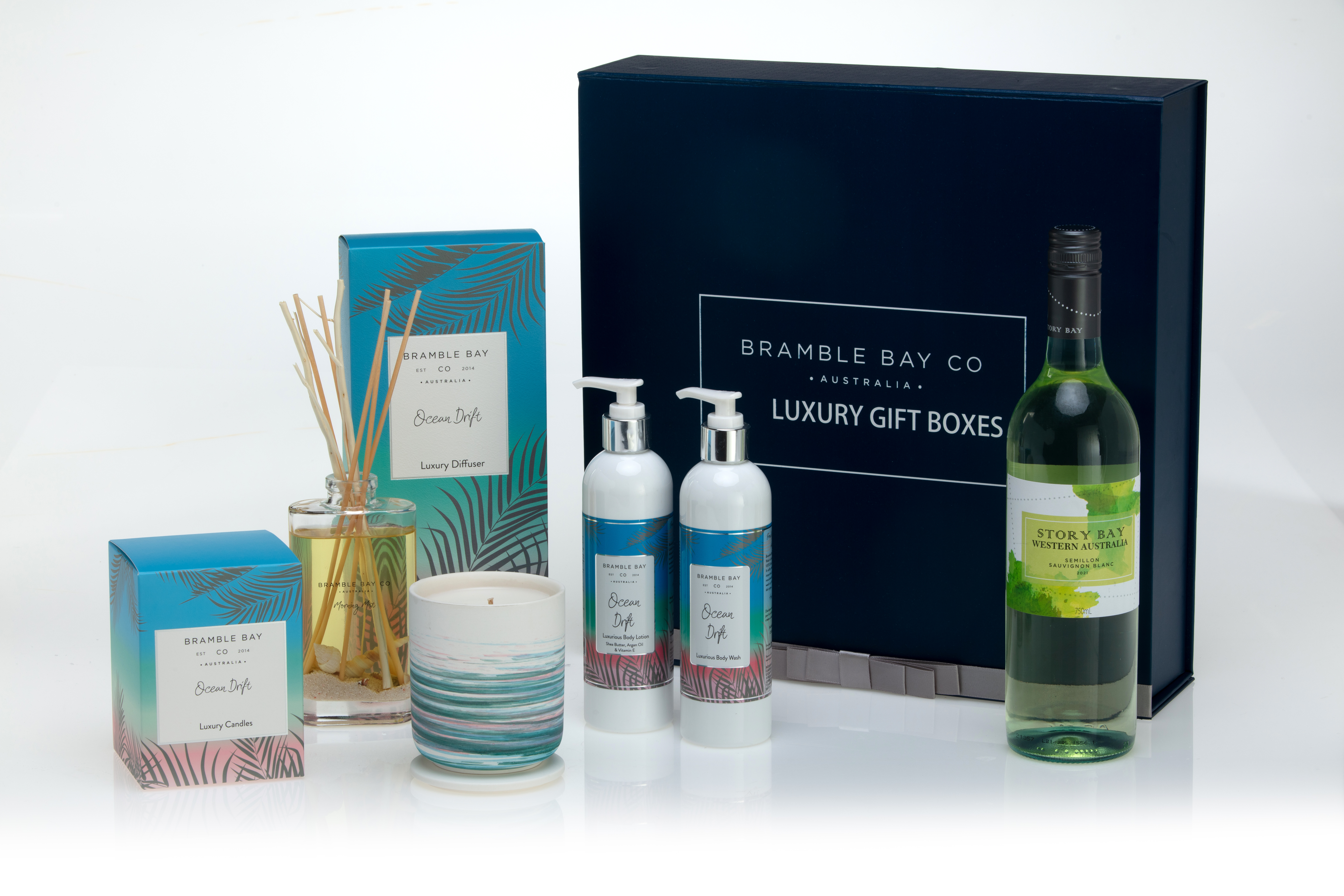 Luxury Ocean Drift Hamper with Wine
