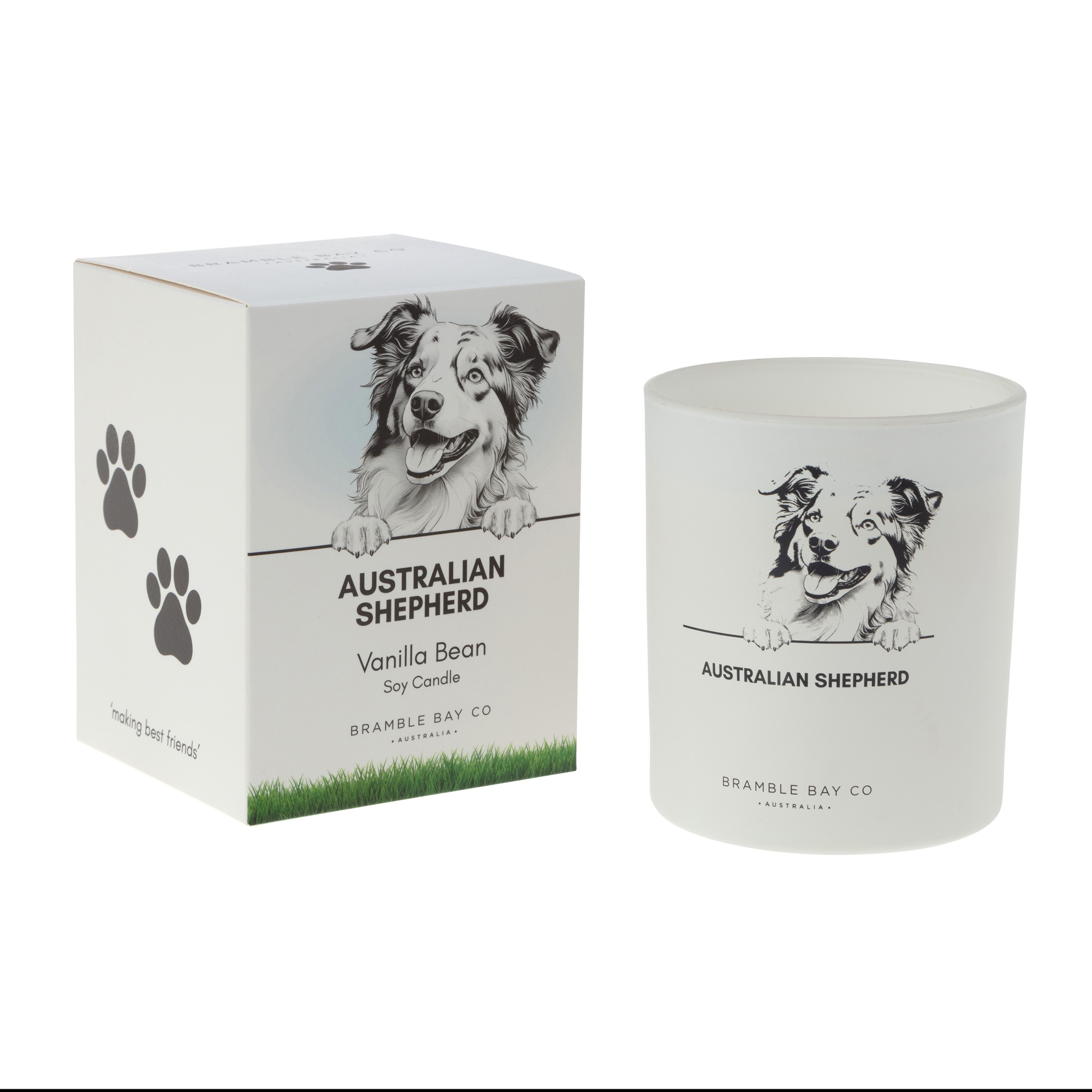 PET CANDLE - Australian Shepherd