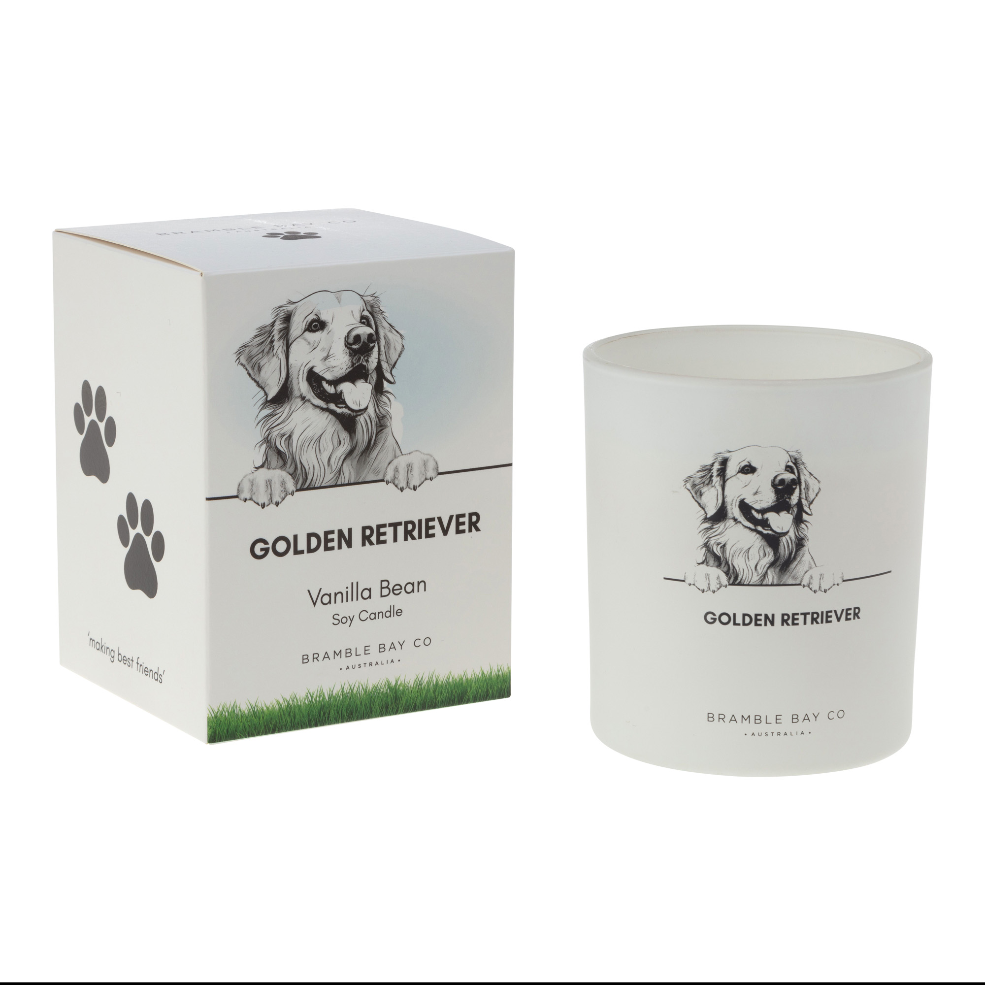 PET CANDLE - Golden Retriever