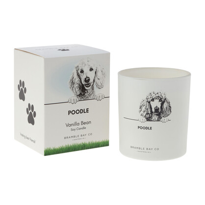 PET CANDLE - Poodle