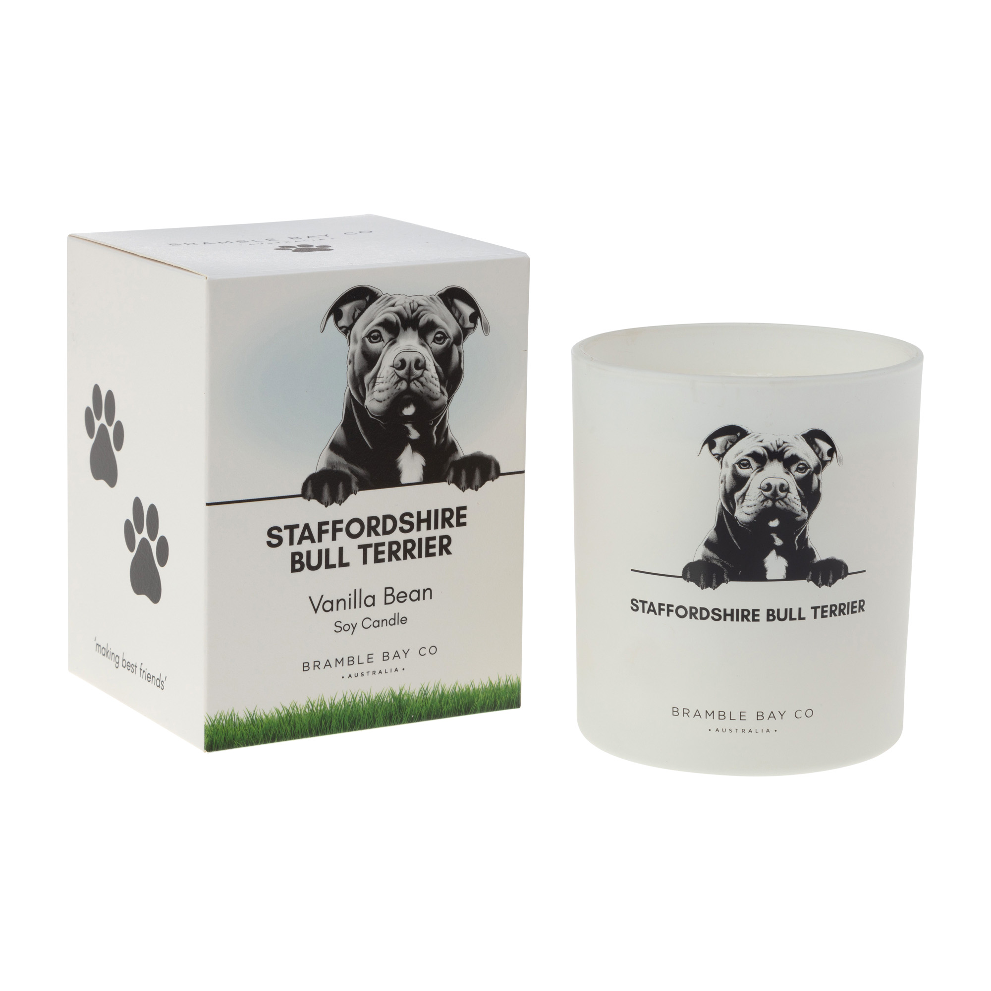 PET CANDLE - Staffordshire Bull Terrier