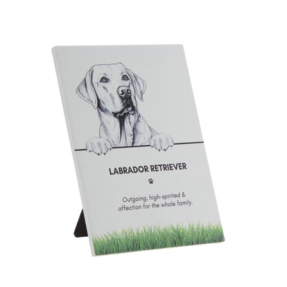PET PLAQUE - Labrador Retriever