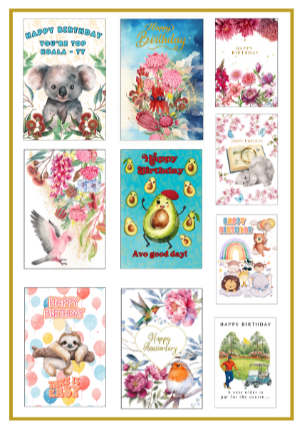 Greeting Cards - Australian Made