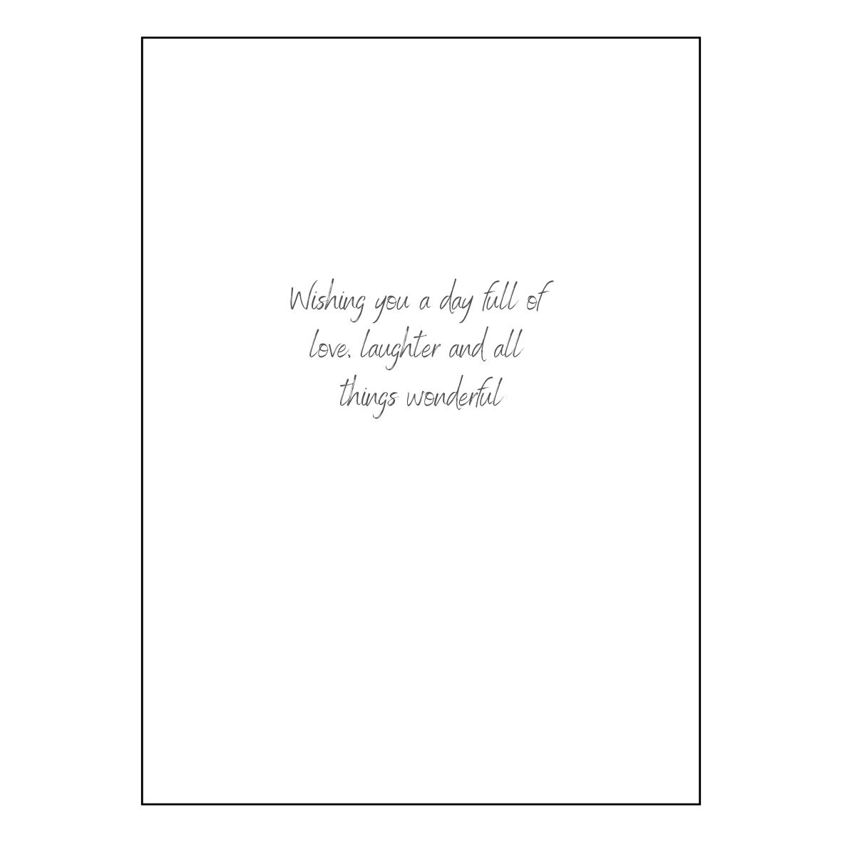 Birthday card B62